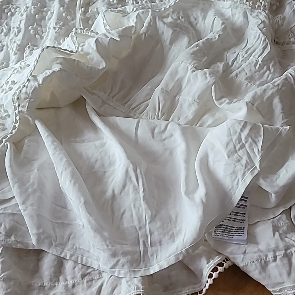 NWT Farm Rio Fringe Detail Mini Dress - Picture 15 of 15